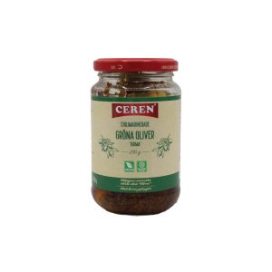 Spicy Cracked Green Olives