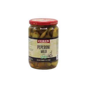 Mildly Spicy Peperoni Pickles